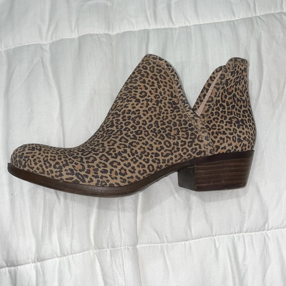 Lucky brand leopard booties - Picture 3 of 4